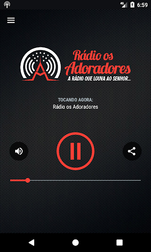Rádio os Adoradores Screenshot 0
