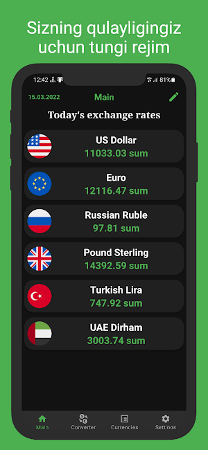 Currency converter Screenshot 3