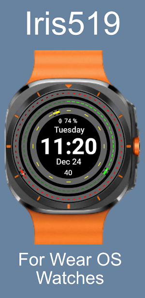 Racetrack Watch Face Iris519 Screenshot 0