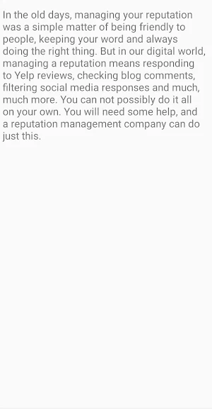 Best Reputation Management Service Screenshot 1
