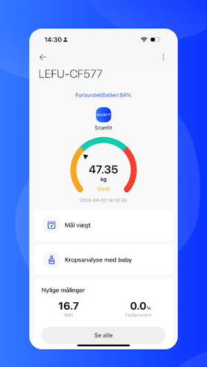 Scanfit Screenshot 1
