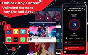 Ultimate SkyVPN Fast Secure Un Screenshot 1