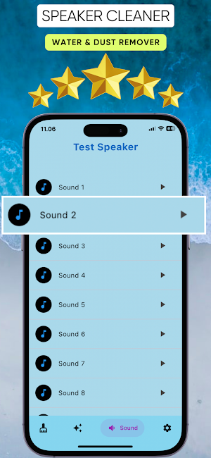 Speaker cleaner : Water remove Screenshot 3