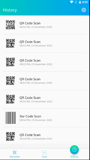 QR Generator & Barcode Scanner Screenshot 3