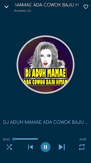 DJ VIRAL ADUH MAMAE ADA COWOK BAJU HITAM OFFLINE Screenshot 0