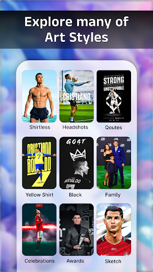 AI Ronaldo Wallpapers | CR7 Screenshot 3