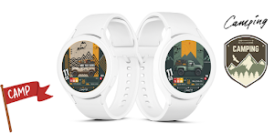 Camping Watch Face Wear Os Screenshot 3
