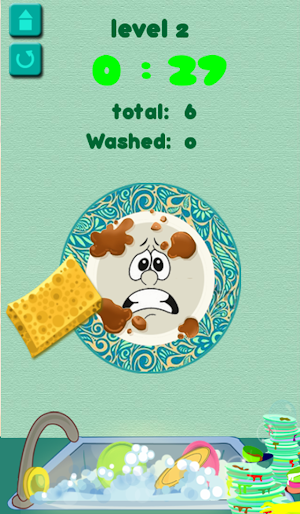 Wash Dishes - Home Kitchen Cleanup Screenshot 2