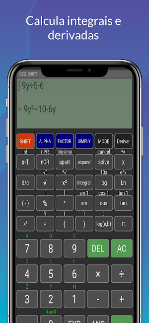 Calculadora de Matemática Screenshot 0