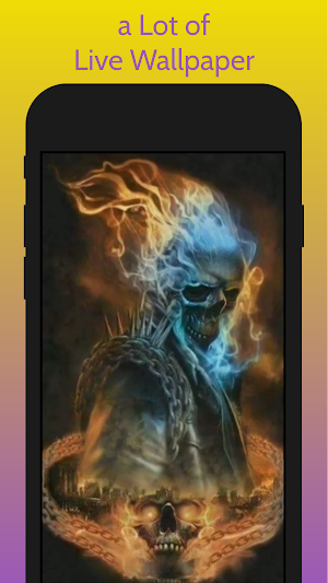 Rock Skull Live Wallpaper Screenshot 3