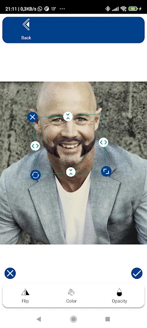 Men Hairstyles Beards Editor Screenshot 2