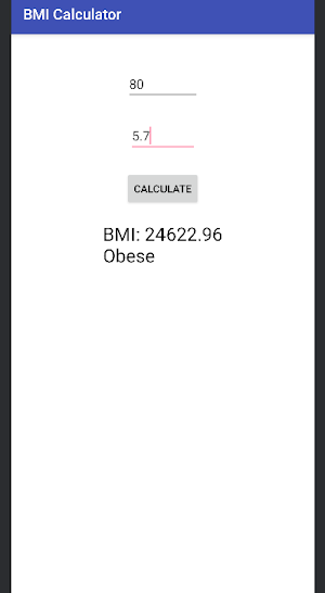 Body Fit Calculator Screenshot 1