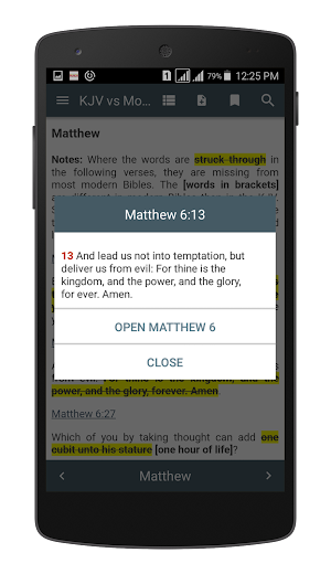 KJV vs Modern Bibles (RSV, ASV, NIV, etc.) Screenshot 3