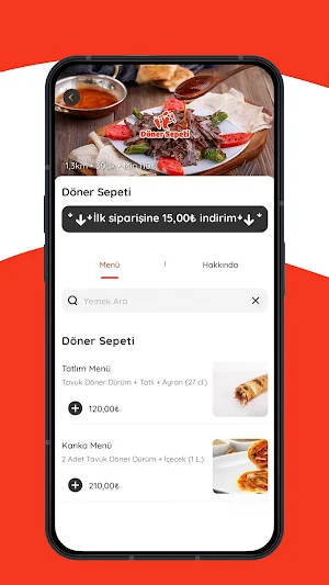 Döner Sepeti Screenshot 3