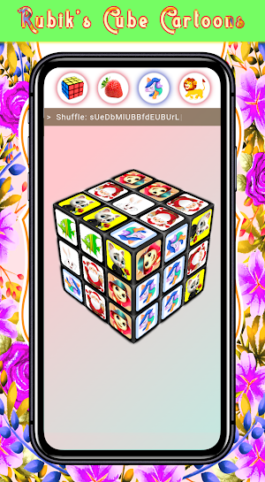 Cartoons Rubik's Cube Screenshot 1