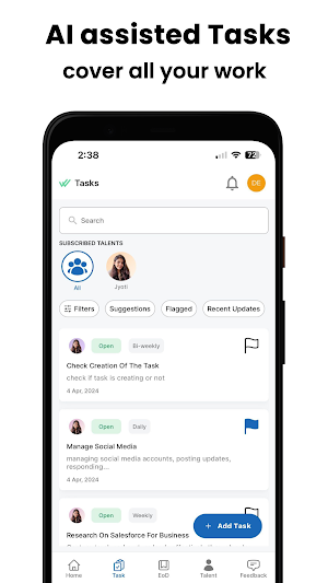 Wishup-Hire Virtual Assistants Screenshot 2
