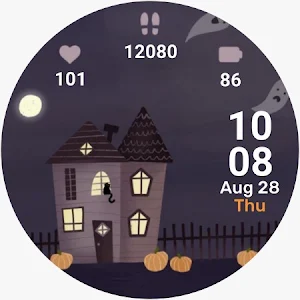 Halloween House watch face Screenshot 0