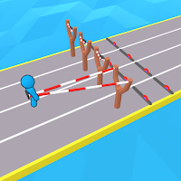 Slingshot Throwing Race
