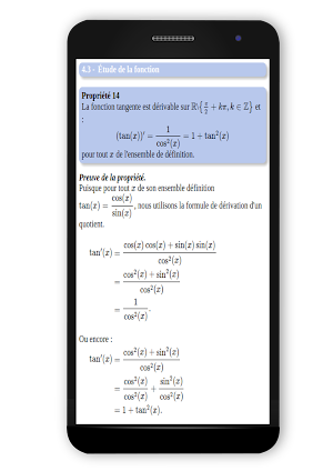 Maths TS : Fonctions trigonométriques Screenshot 3