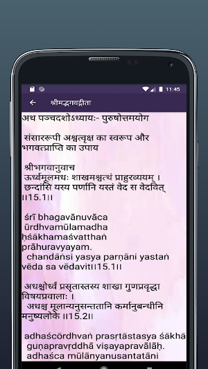 Shrimad Bhagwat Geeta Hindi Screenshot 1