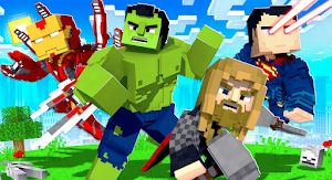 Superheroes Mod for Minecraft Screenshot 1
