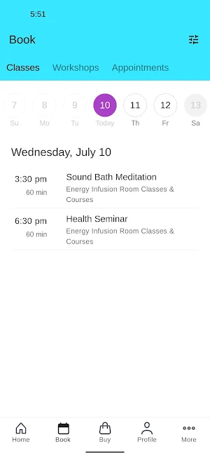 Energy Infusion Room Screenshot 1
