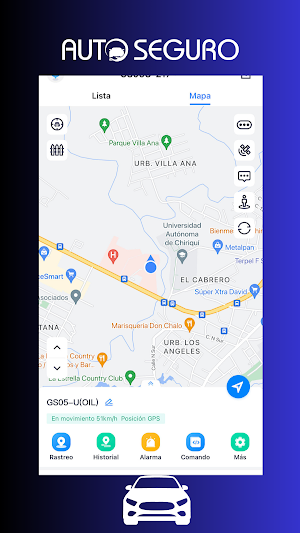 Auto Seguro Gps Screenshot 1