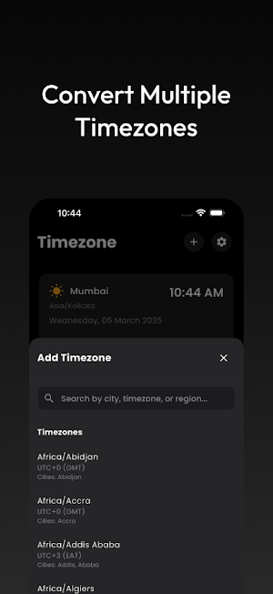 JO Timezone Converter Screenshot 2