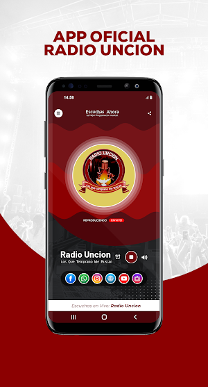 Radio Uncion Screenshot 1