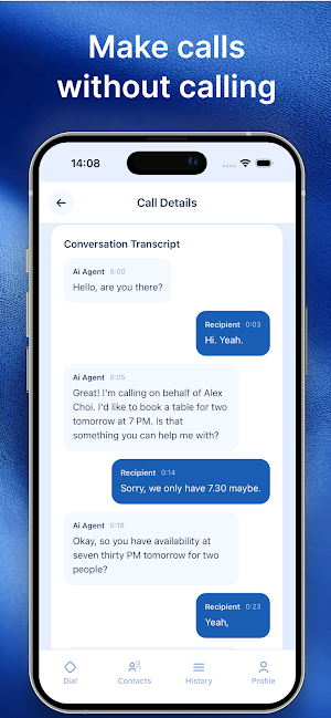 AI Phone Screenshot 1