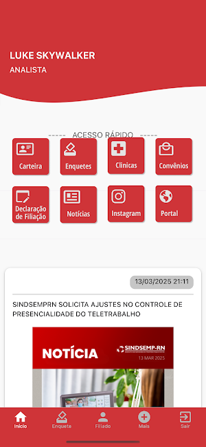 Sindsemprn Filiados Screenshot 3