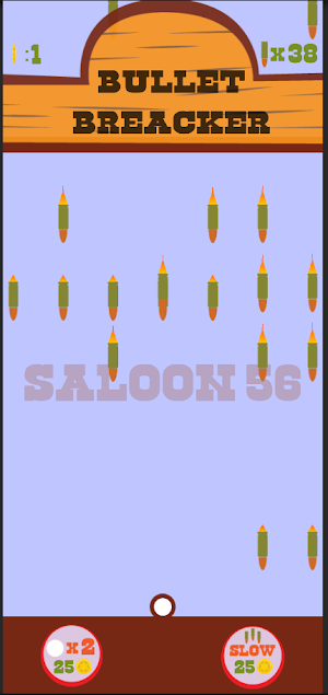 Bullets Breaker - 2D Brick Breaker Game! Screenshot 2