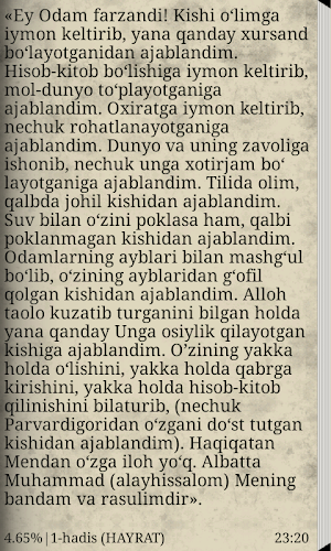Qirq hadisi Qudsiy Screenshot 1