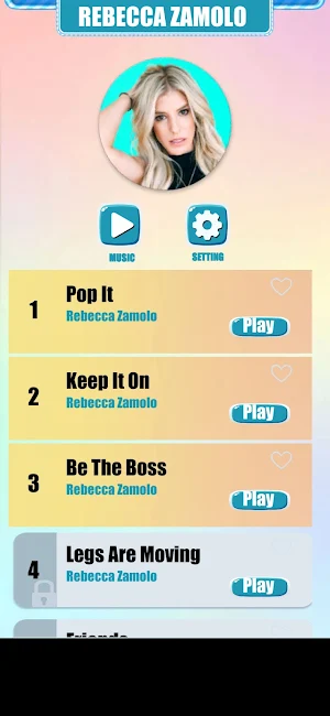 Rebecca Zamolo Music Game Screenshot 0