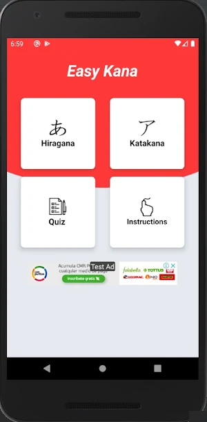 Kana Easy: Hiragana & Katakana Screenshot 0