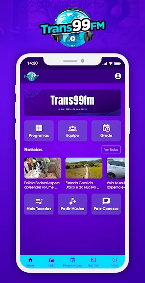 Rádio Trans99FM Screenshot 0