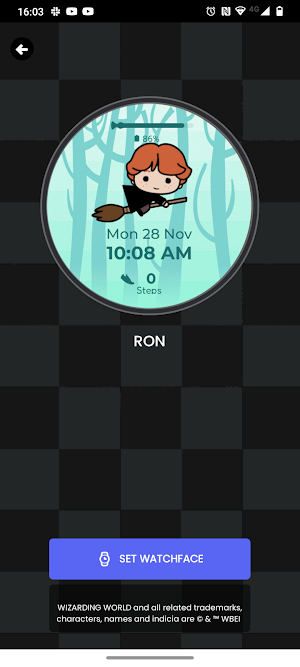 Harry Potter Charms - Ron Screenshot 1