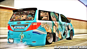 Mod Bussid Alphard Modif Screenshot 0