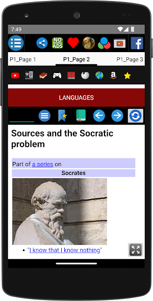 Socrates - Biography Screenshot 2