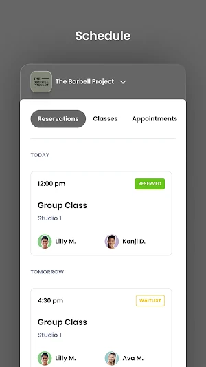 The Barbell Project Screenshot 2