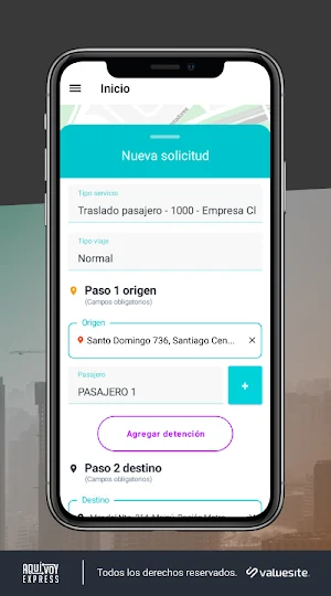 Servimovil Aquívoy Express Screenshot 1