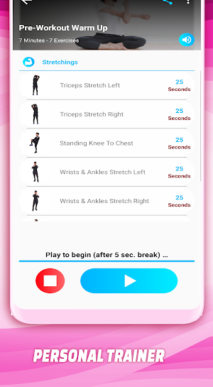 Flexibility training PRO Screenshot 2