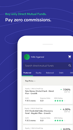 Mutual Fund - Buy, Invest, SIP & Track: Orowealth Screenshot 3