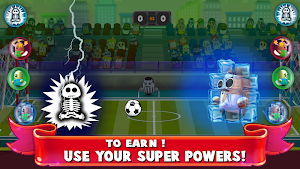 2 Player Head Soccer Game Screenshot 2