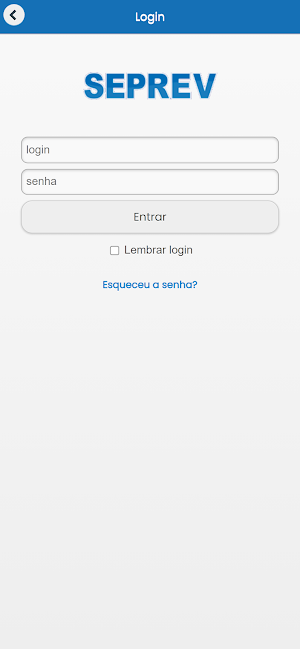 SEPREV Saúde Screenshot 1