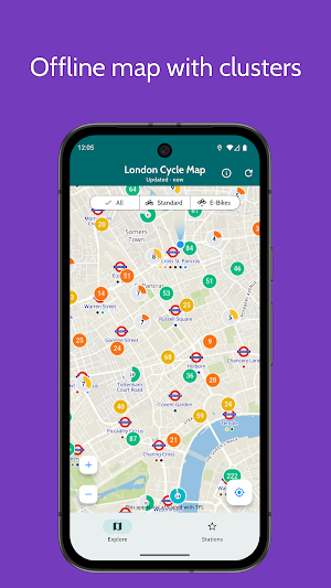 London Cycle Map Screenshot 1