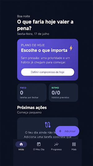 LifeOS: Agenda, Hábitos e Foco Screenshot 0