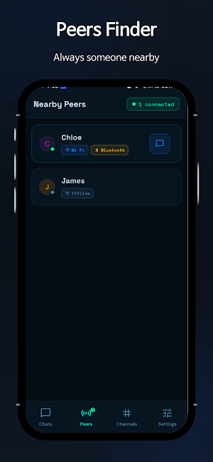 BluTalk -  Bluetooth P2P Chat Screenshot 3