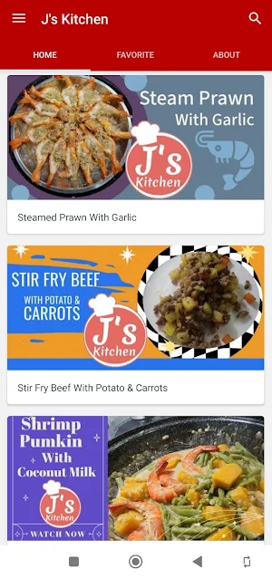 J's Kitchen Screenshot 2