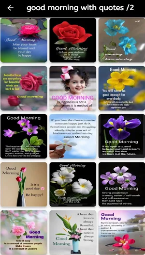 good morning with quotes Screenshot 2